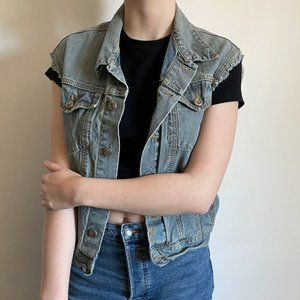 Vintage Denim Vest